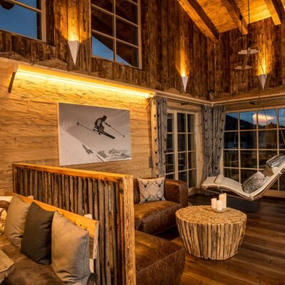 Wohnzimmer Chalet Herzblut